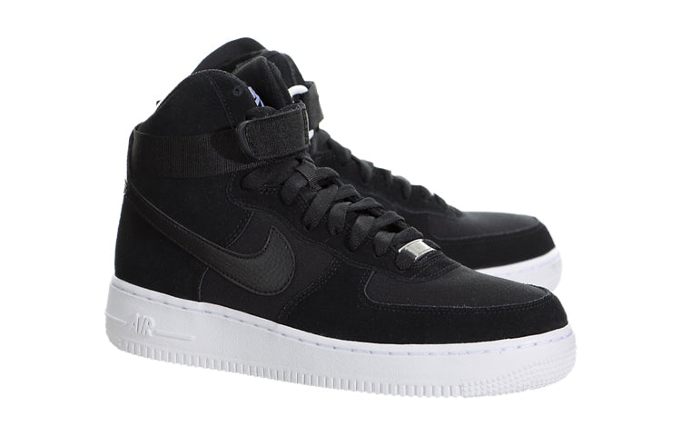 (GS) Nike Air Force 1 High 'Black White Sole' 653998-009