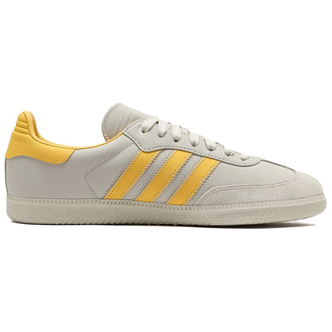 adidas x Pharrell Humanrace Samba 'Bold Gold Alumina' ID9068