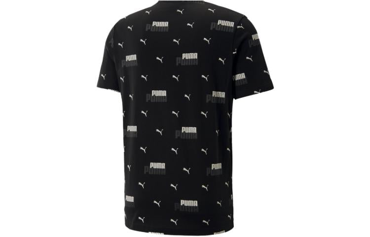 PUMA Essentials Logo Power Printed Tee 'Black' 675681-01