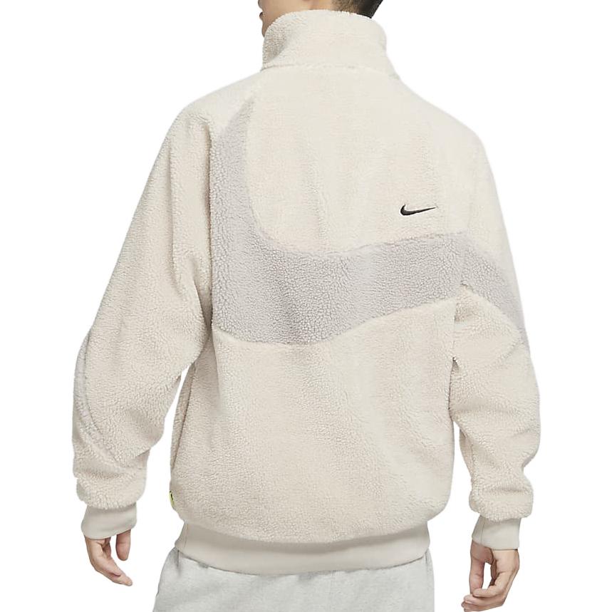 Nike Big Swoosh zipped jacket 'Beige' FB1910-236