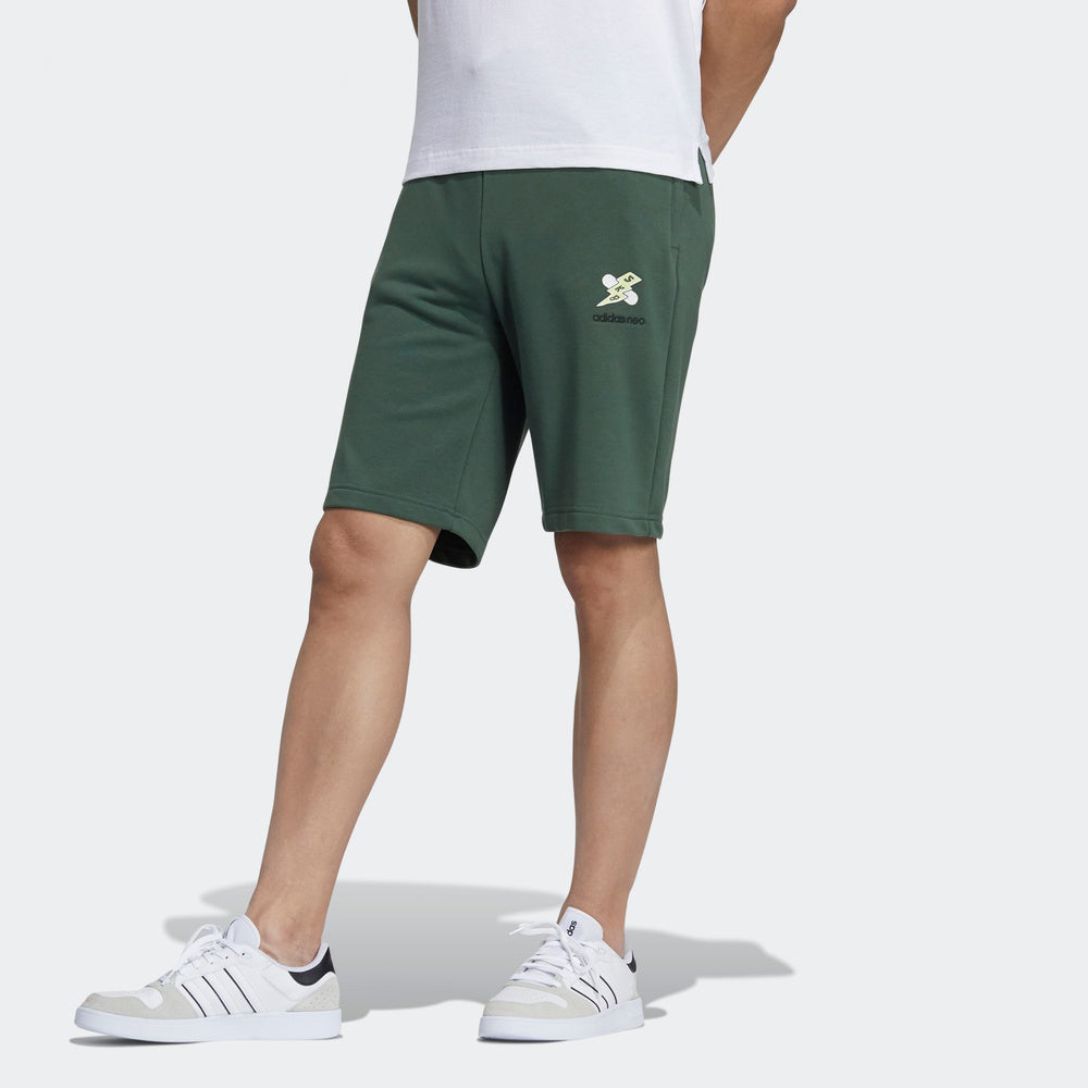 adidas neo M Ss May Short1 Skateboard Casual Sports Shorts Green GP4791
