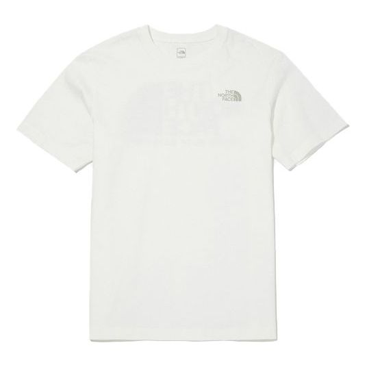 THE NORTH FACE Cotton Logo T-shirt 'White' NT7UN06B