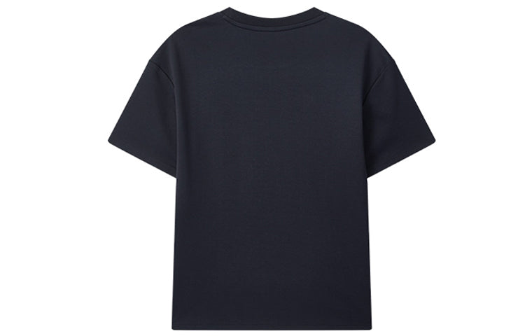 (WMNS) FILA Logo Love Printing Short Sleeve Blue F11W028108F-NV