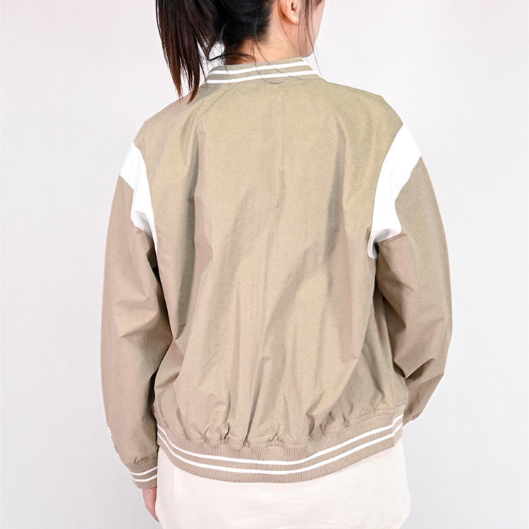 (WMNS) New Balance Sportswear Jacket 'Tan White' AWJ33312-BNN