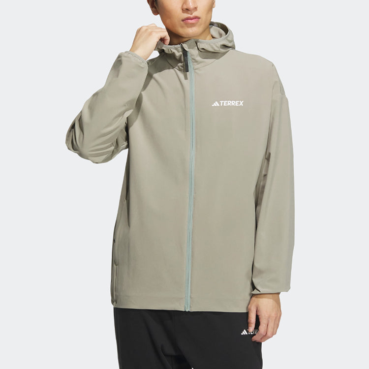 adidas Terrex Jacket 'Beige' IC4425