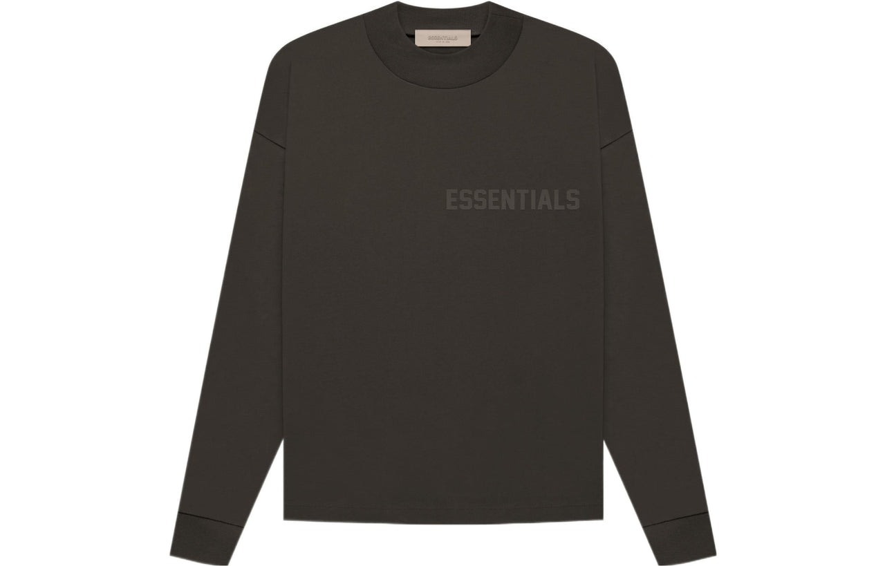 Fear of God Essentials FW22 Long Sleeve Tee 'Off Black' FOG-FW22-911