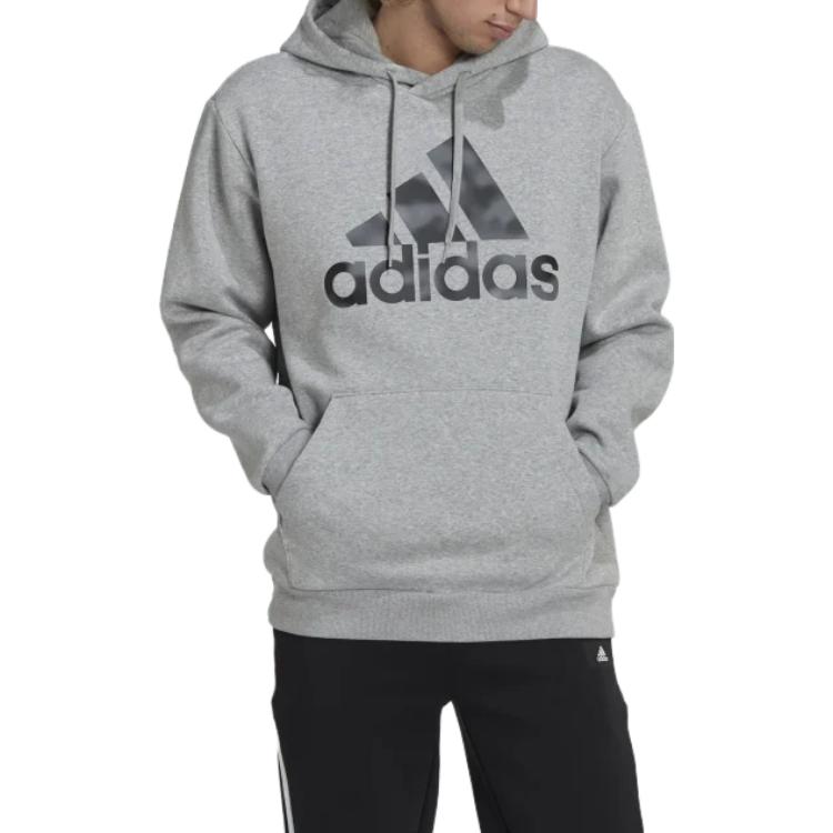 adidas Camo Print French Terry 'Grey' HL6927