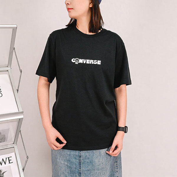 Converse Earth Moon Sun Short Sleeve T-shirt 'Black' 10025277-A01