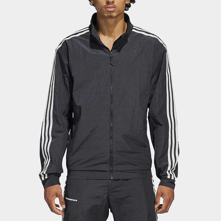 adidas x Pharrell Shell Jacket 'Night Grey' HT9996