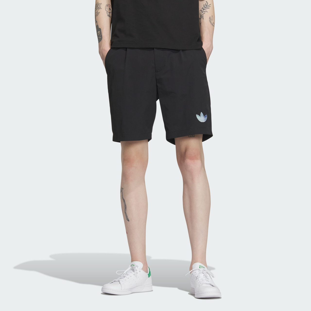 adidas originals Light Woven Shorts 'Black' IK8681