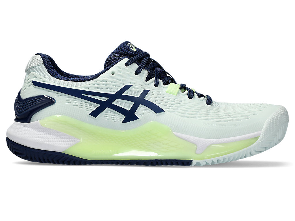 (WMNS) ASICS Gel-Resolution 9 Clay 'Green' 1042A224-301