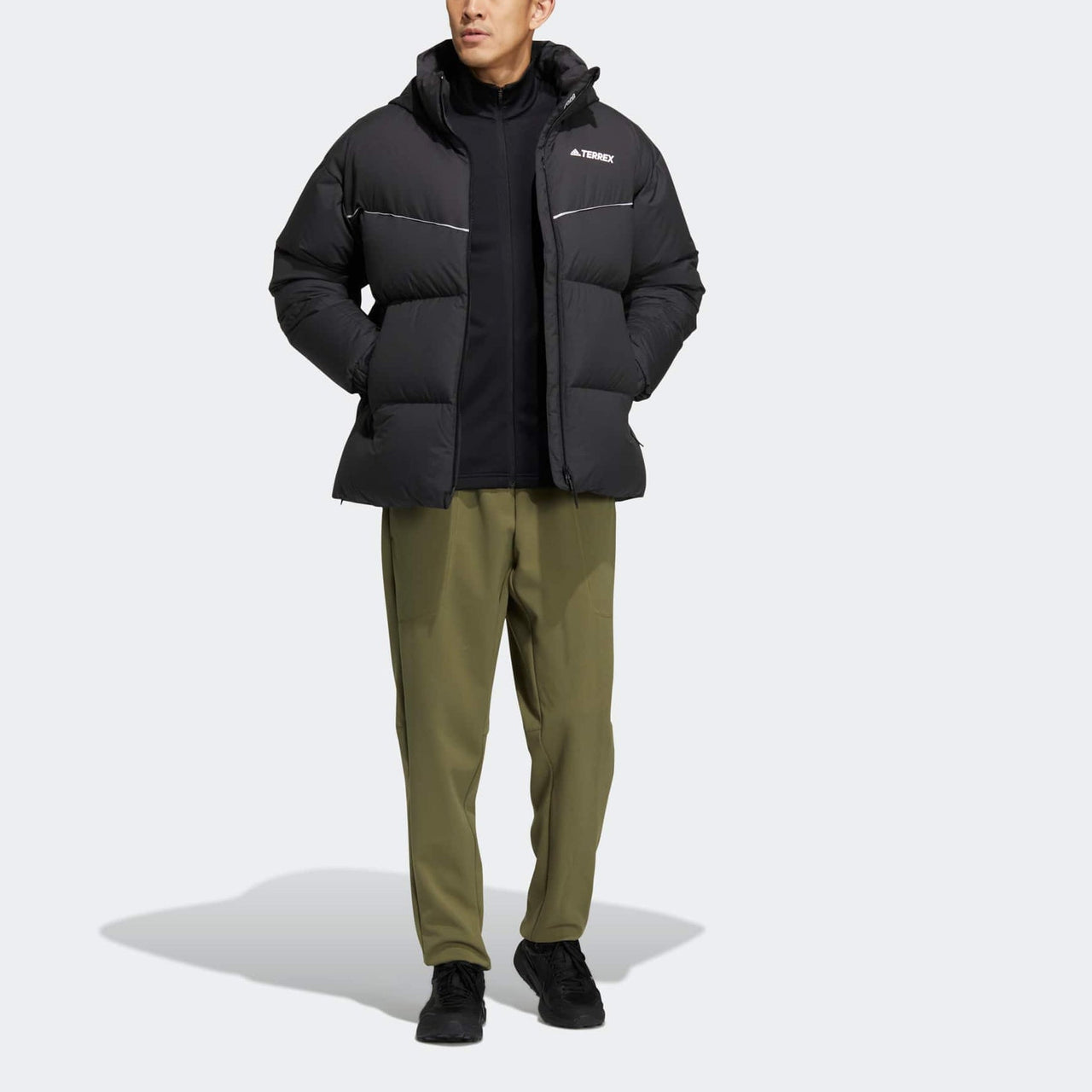 adidas Terrex Puff Gd Jacket Logo HN2009