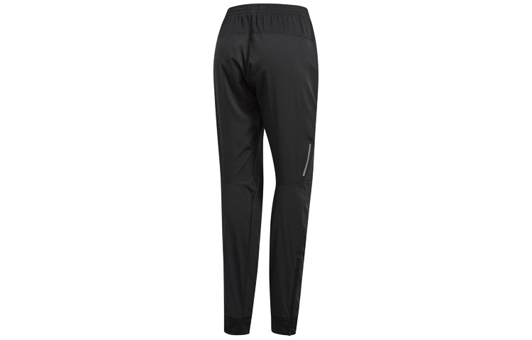 (WMNS) adidas Running Casual Fitness BreathableTatting Long Pants Black CW5773