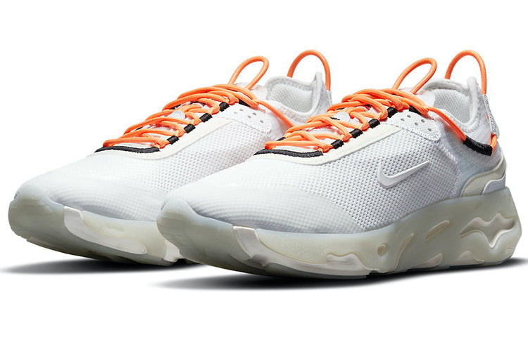 Nike React Live Shoes White/Orange CV1772-102