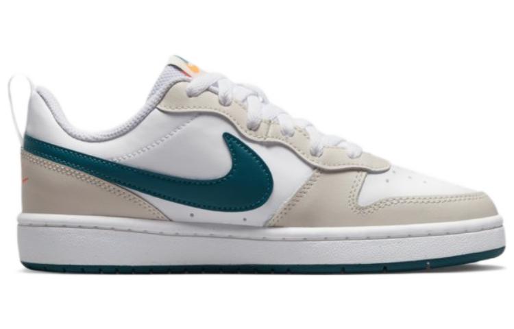 (GS) Nike Court Borough Low 2 'Sail Bright Spruce' BQ5448-017