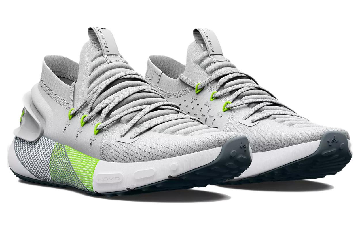 Under Armour HOVR Phantom 3 'Grey Mist Lime Surge' 3025516-101