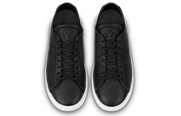 LOUIS VUITTON Resort Sneakers 'Black Leather' 1AA621