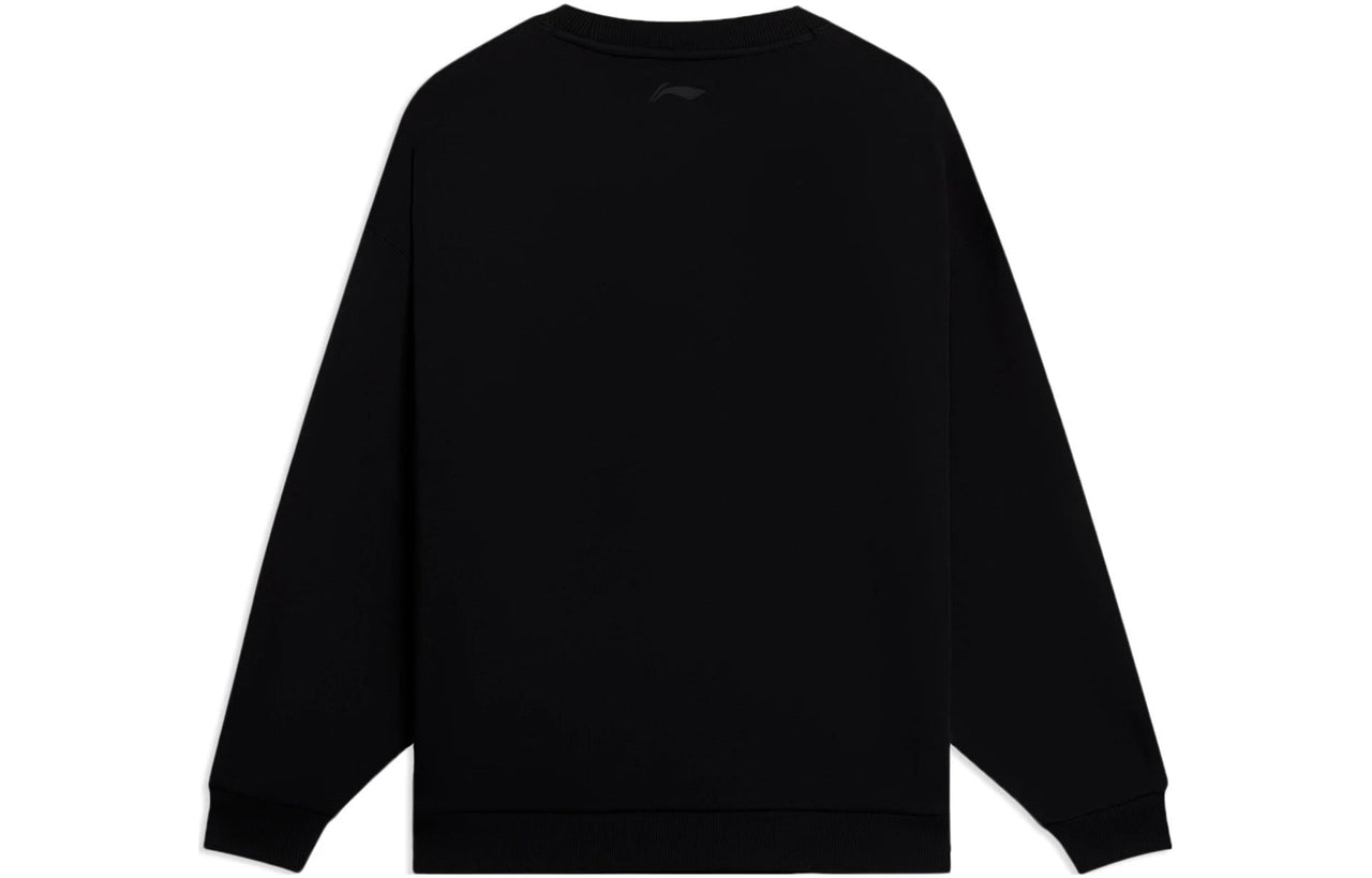 Li-Ning Hoops Comic Graphic Sweatshirt 'Black' AWDSG95-2