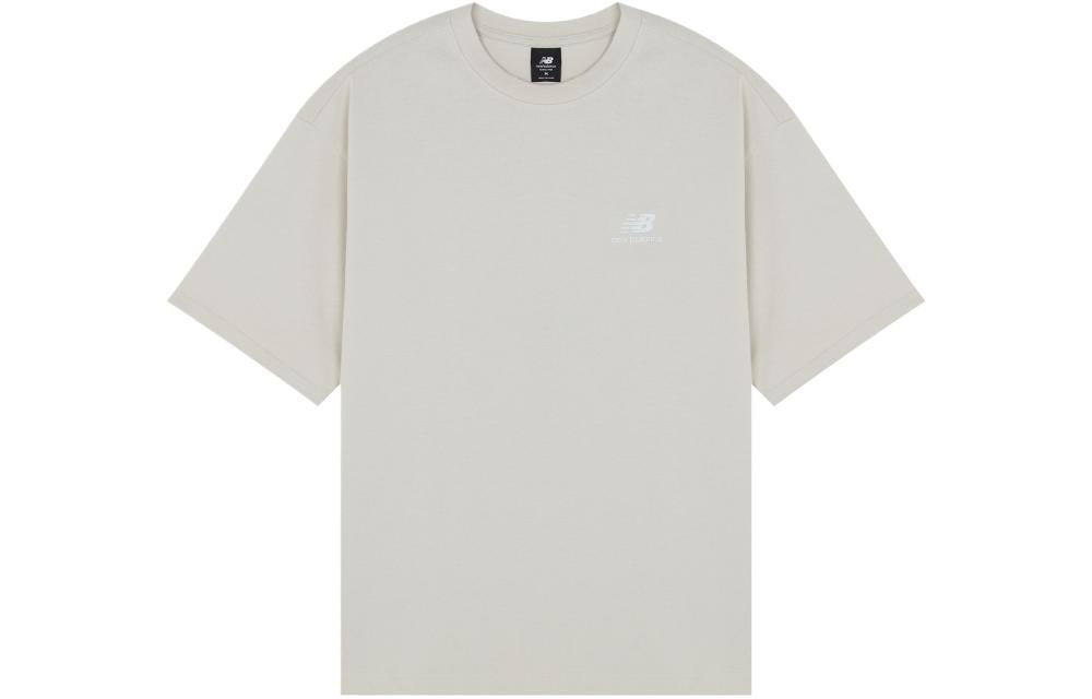 New Balance Graphic Print Tee 'Grey Blue' AMT22387-CFO