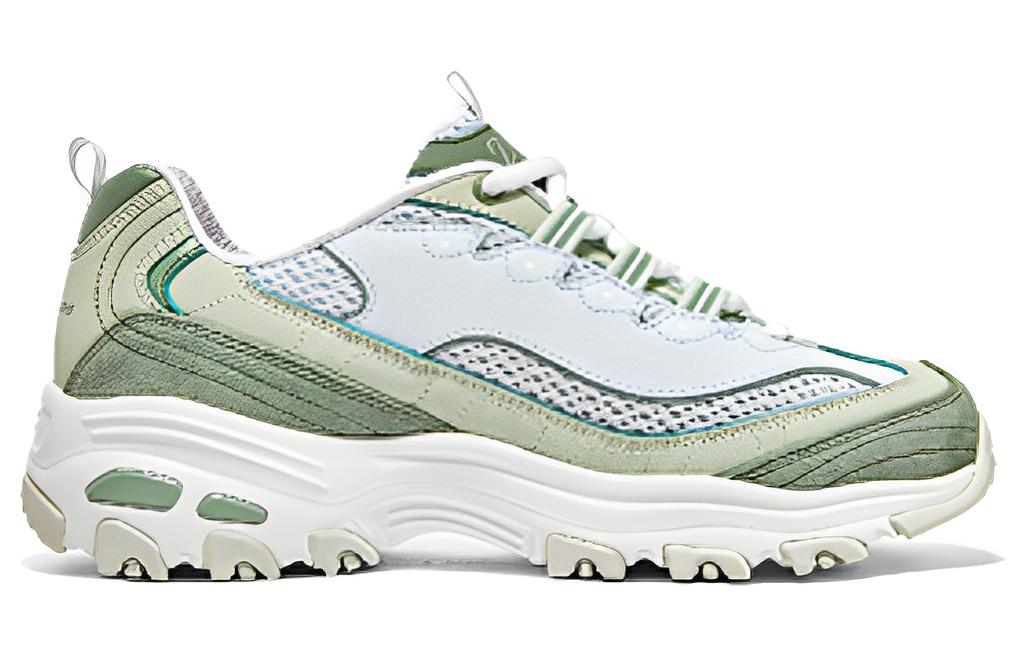 (WMNS) Skechers D'LITES 1.0 'Green' 896209-SAGE