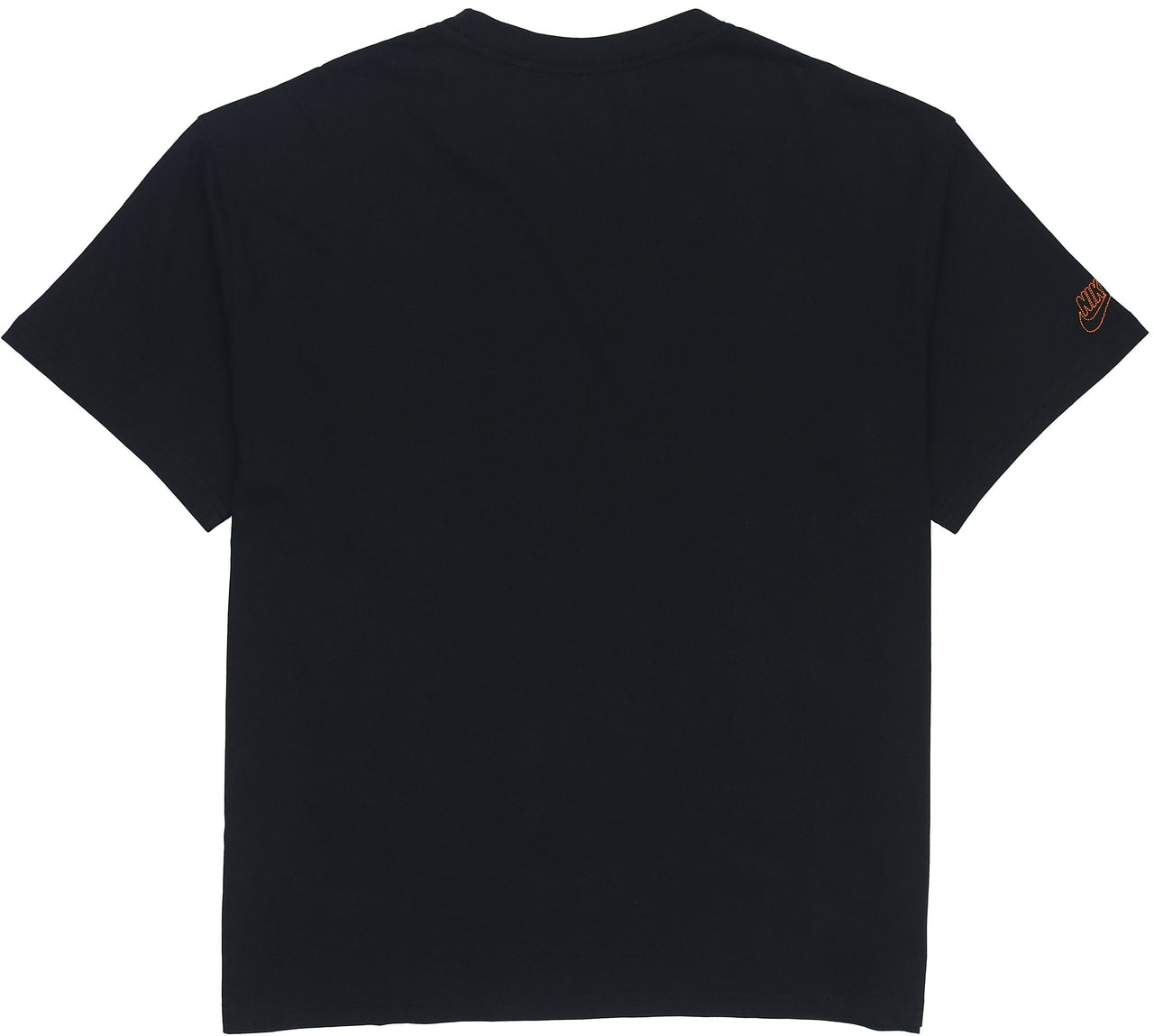 Men's Nike Logo Pocket Printing Round Neck Short Sleeve Black T-Shirt DR7967-010