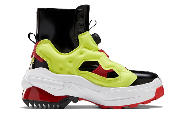 Reebok Maison Margiela x InstaPump Fury Tabi 'Black Yellow Red' FZ0841