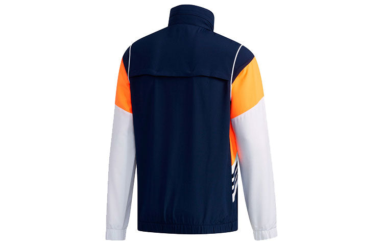 adidas neo M CS CLBLCKD WB Casual Sports Hooded Jacket Navy Blue FK3493