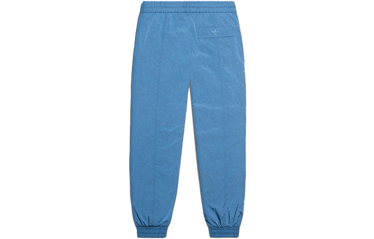 adidas originals Ivp Nyl Pn 4all Athleisure Casual Sports Stripe Bundle Feet Long Pants Couple Style Blue H33308