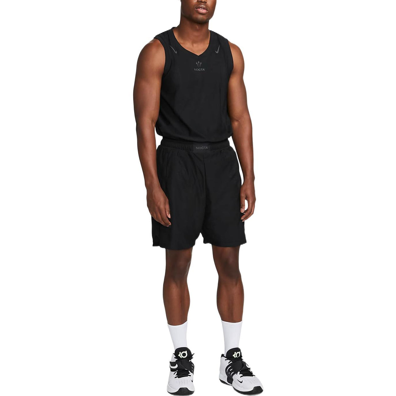 Nike x NOCTA Drake Logo Basketball Sports Shorts 'Black' DM1736-010