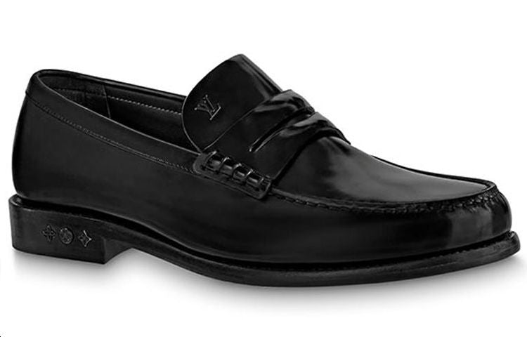 LOUIS VUITTON Louis Loafers 'Patent Black' 1AAMWL