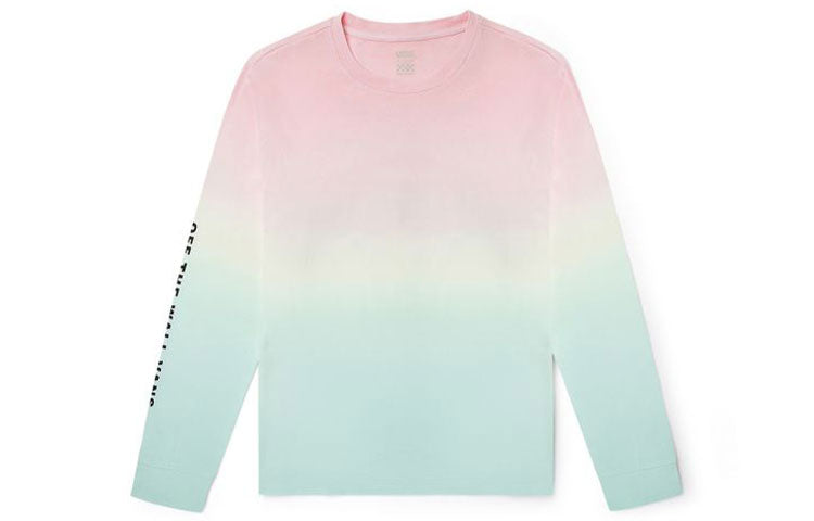 (WMNS) Vans Gradient Rainbow Unicorn Printing Long Sleeves T-Shirt VN0A54LDUUZ