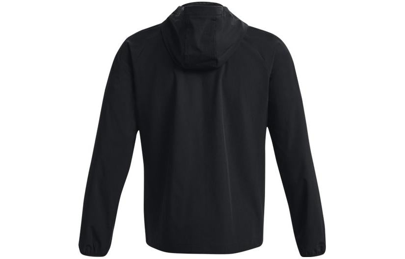 Under Armour Stretch Woven Windbreaker Jacket 'Black' 1377171-001