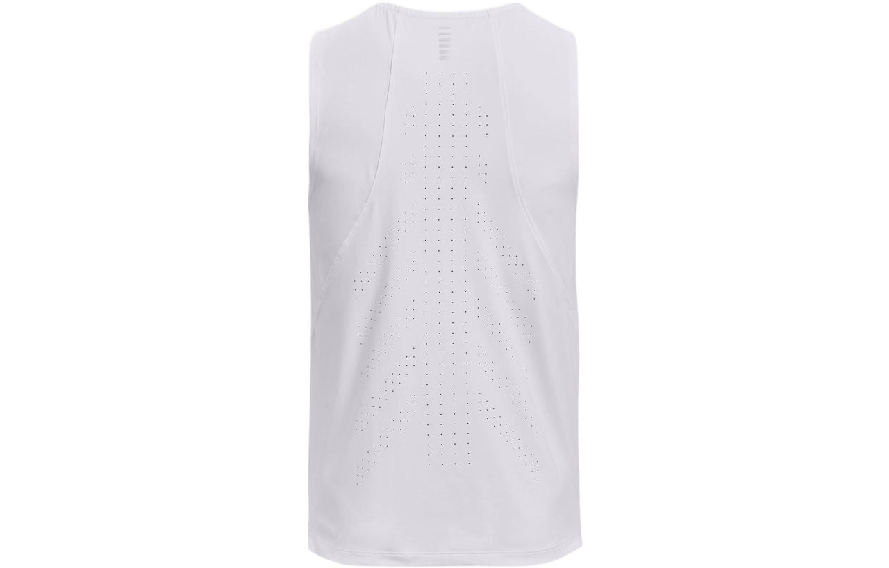 Under Armour Iso-Chill Run Laser Tank 'White' 1372300-100
