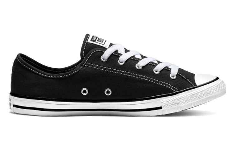 (WMNS) Converse Chuck Taylor All Star Dainty Low Top 'Black' 564982C