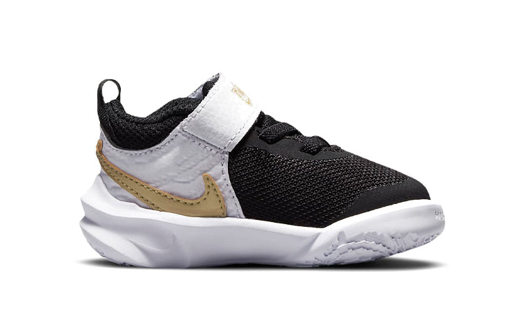 (TD) Nike Team Hustle D10 'Black White Metallic Gold' CW6737-002