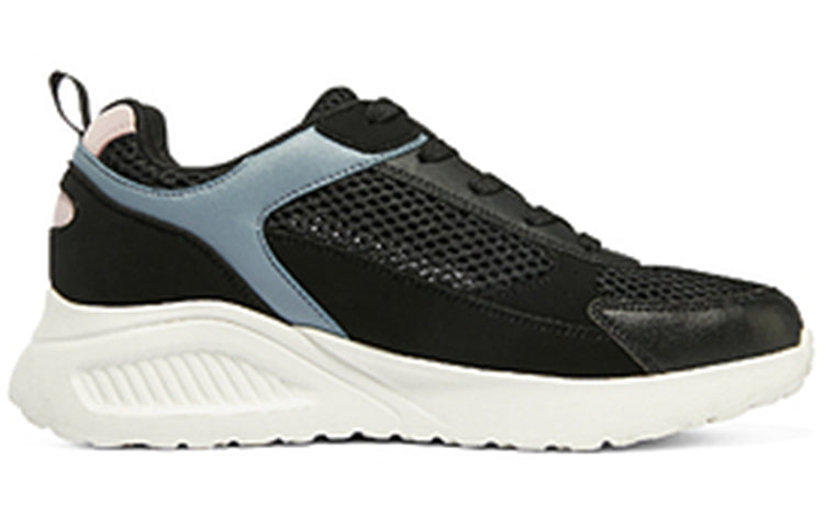 (WMNS) Skechers Bob's Shoes 'Black Blue ' 117155-BKMT