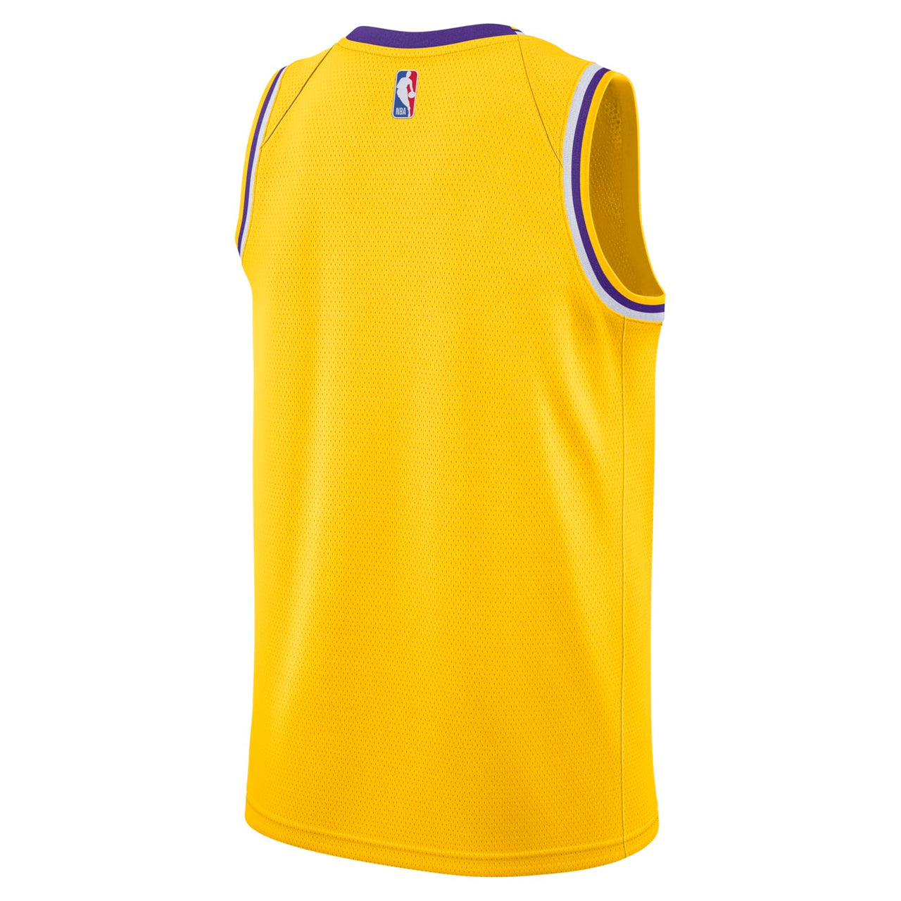 Nike x NBA Los Angeles Lakers Icon Edition Swingman Jerseys 'Yellow' AA7100-728