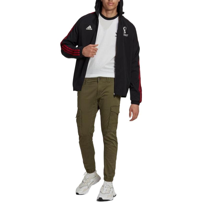 adidas Fifa World Cup 2022 Official Emblem Woven Jacket 'Black' HC3450