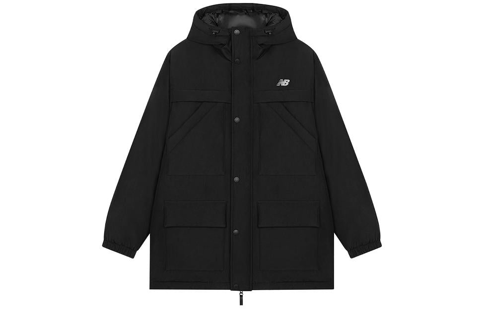 New Balance Sport Long Down Jacket 'Black' AMJ33320-BK