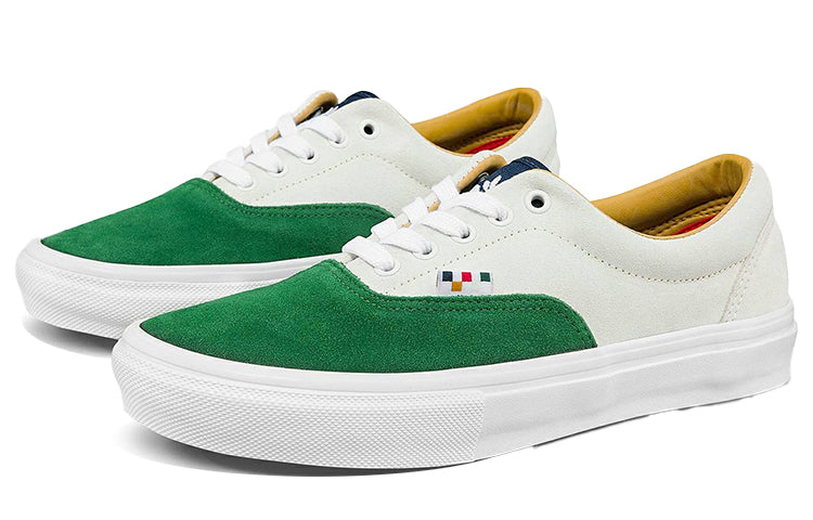 Vans Unisex Skate Era Sneakers White/Green VN0A5FC9634