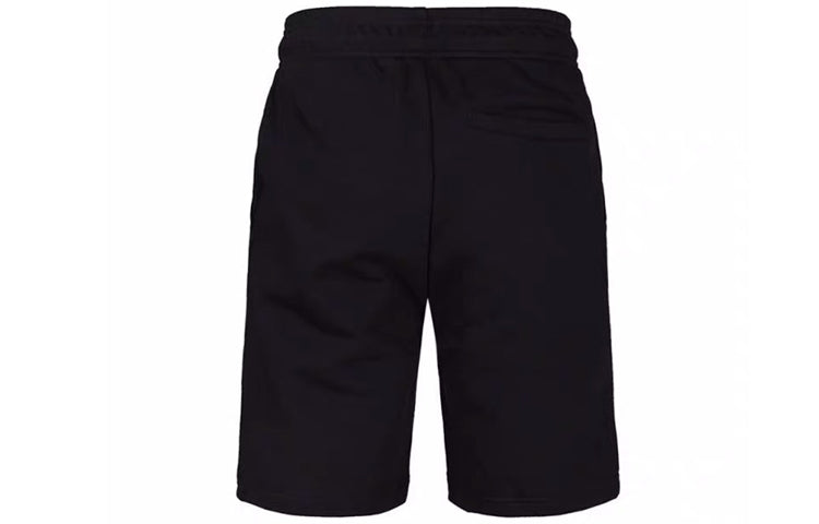 adidas neo Side Large Logo Casual Sports Shorts Black DW8032
