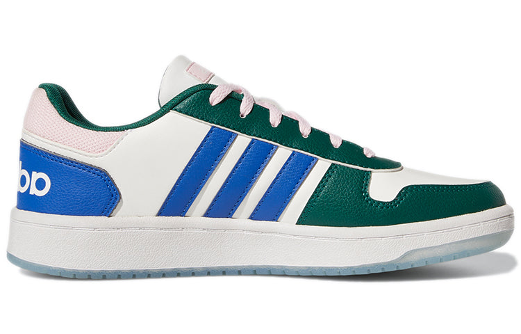 (WMNS) adidas neo Hoops 2.0 White/Green GW3368