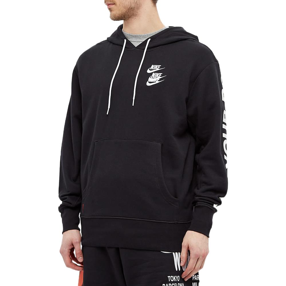 Nike Sportswear Pullover French Terry Hoodie 'Black' DA0931-010