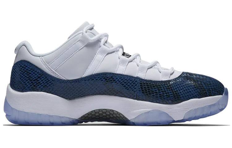 Air Jordan 11 Retro Low 'Navy Snakeskin' 2019 CD6846-102