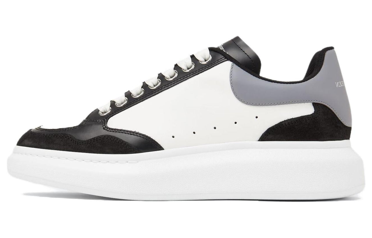 Alexander McQueen Colour-Block Low-Top Sneakers 'White Grey Black' 757710WIA5V1142