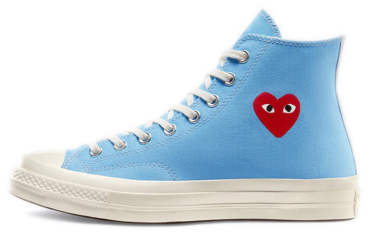 Converse x COMME des GARCONS PLAY Chuck 70 High 'Bright Blue' 168300C
