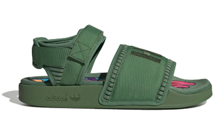 adidas x Pharrell Adilette 2.0 Sandal 'Tribe Green' FU7611