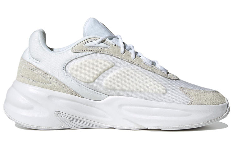(WMNS) adidas Ozelle Cloudfoam Lifestyle Running Shoes 'Cloud White Matte Gold' H06121