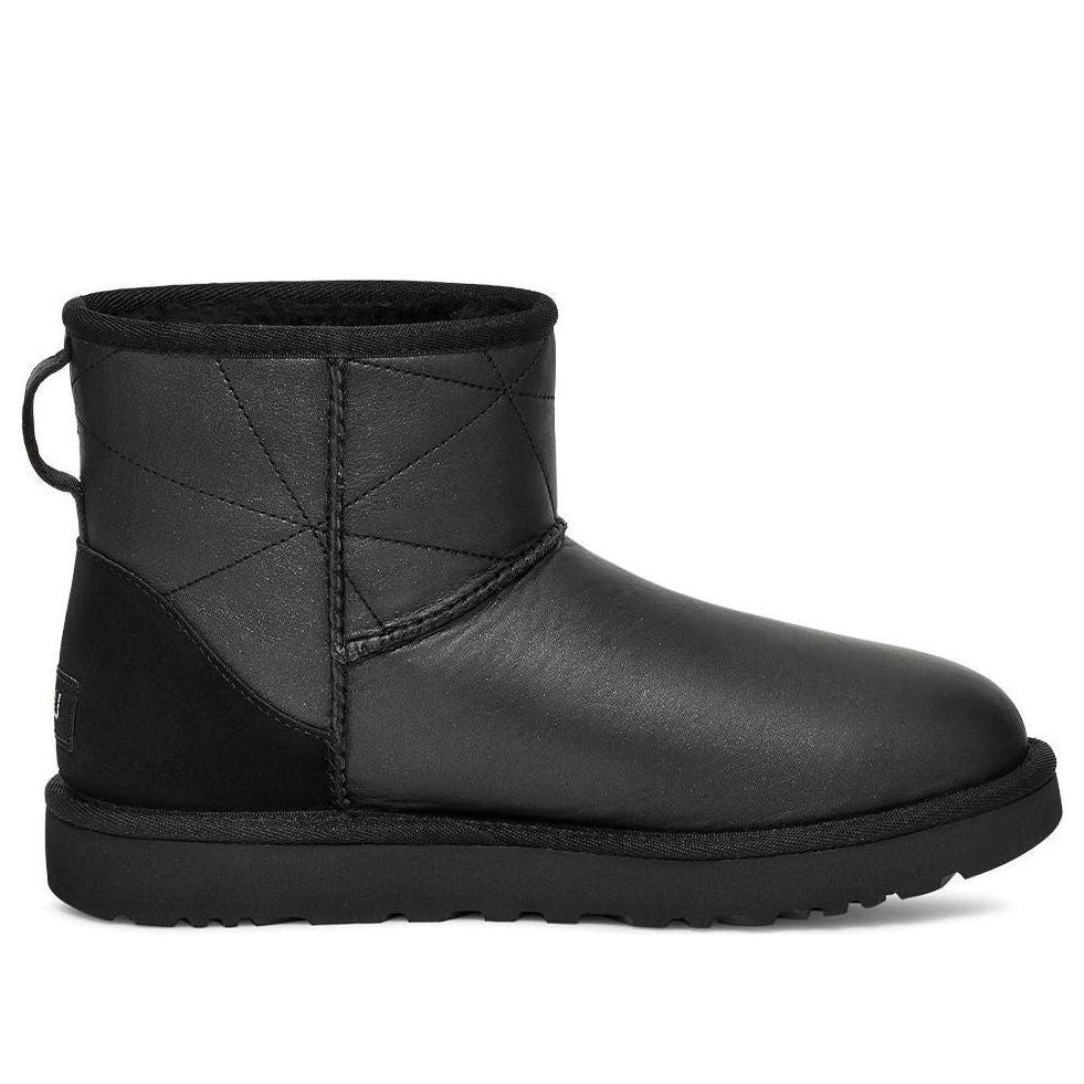 (WMNS) UGG Classic Mini Pearlized Boot 'Black' 1167313-BLK
