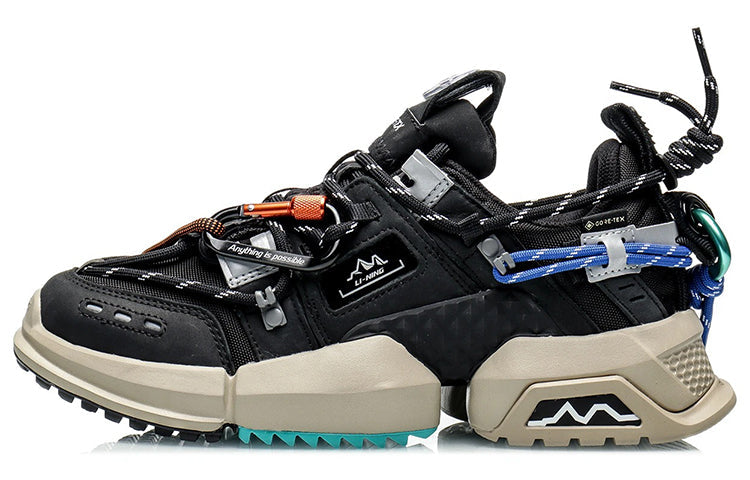 (WMNS) Li-Ning Titan GTX 'Black Beige' AGLQ138-1